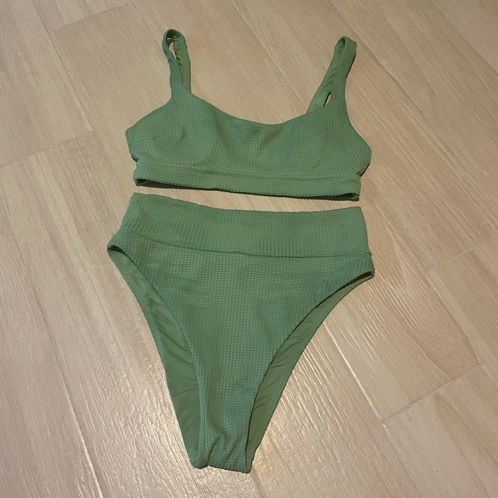 Aerie waffle knit swimsuit